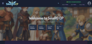 SinaRO Control Panel - Ragnarok Online